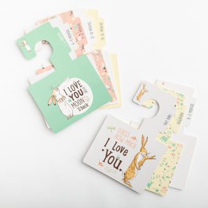 Perfect for nursery decorations, parents can enter the enchanting world of Guess How Much I Love You with our stunning Wardrobe Dividers.