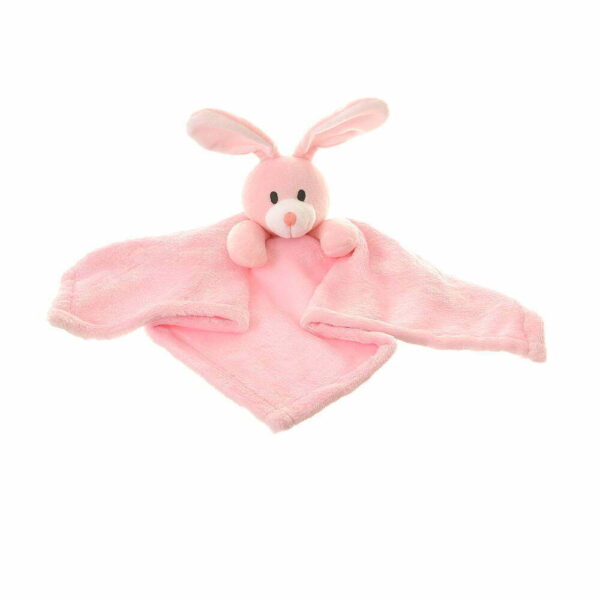 Our gorgeous Bunny Comforter Blanket is the perfect gift for newborns. Super soft velour plush to snuggle with. Lovely toy and soothes babies to sleep.
