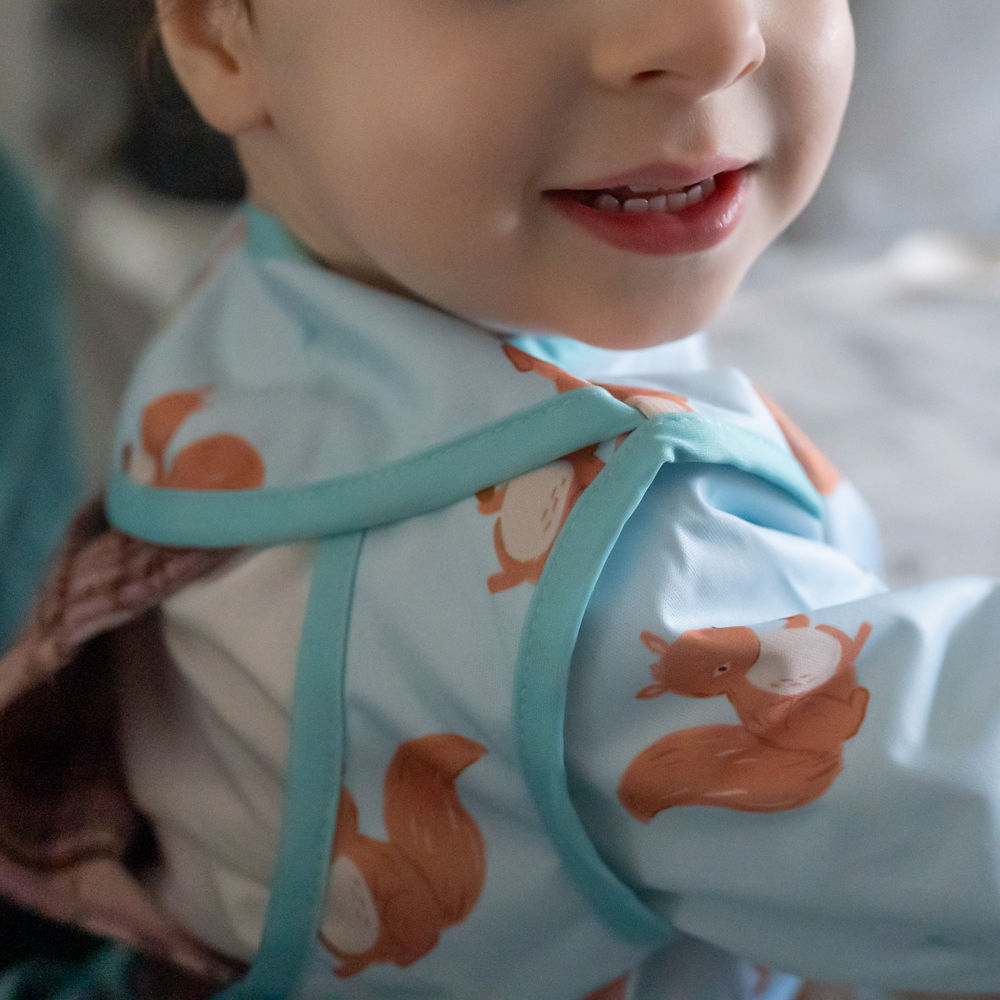 Coverall Feeding Bib Squirrels - Image 12