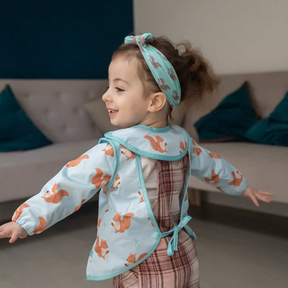 Coverall Feeding Bib Squirrels - Image 14