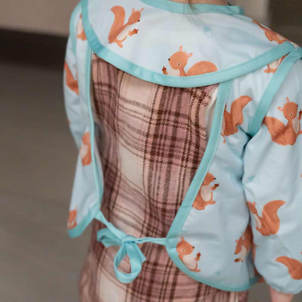 Coverall Feeding Bib Squirrels - Image 15