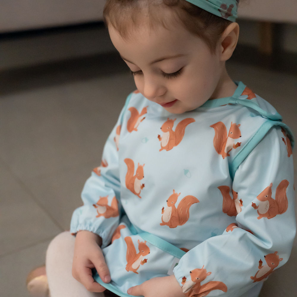 Coverall Feeding Bib Squirrels - Image 18