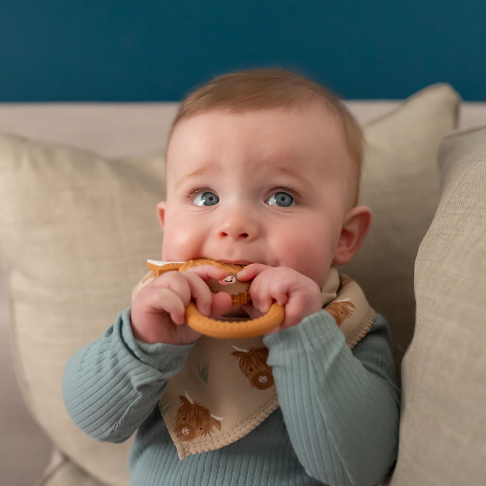 Highland Cow print bib - Image 2