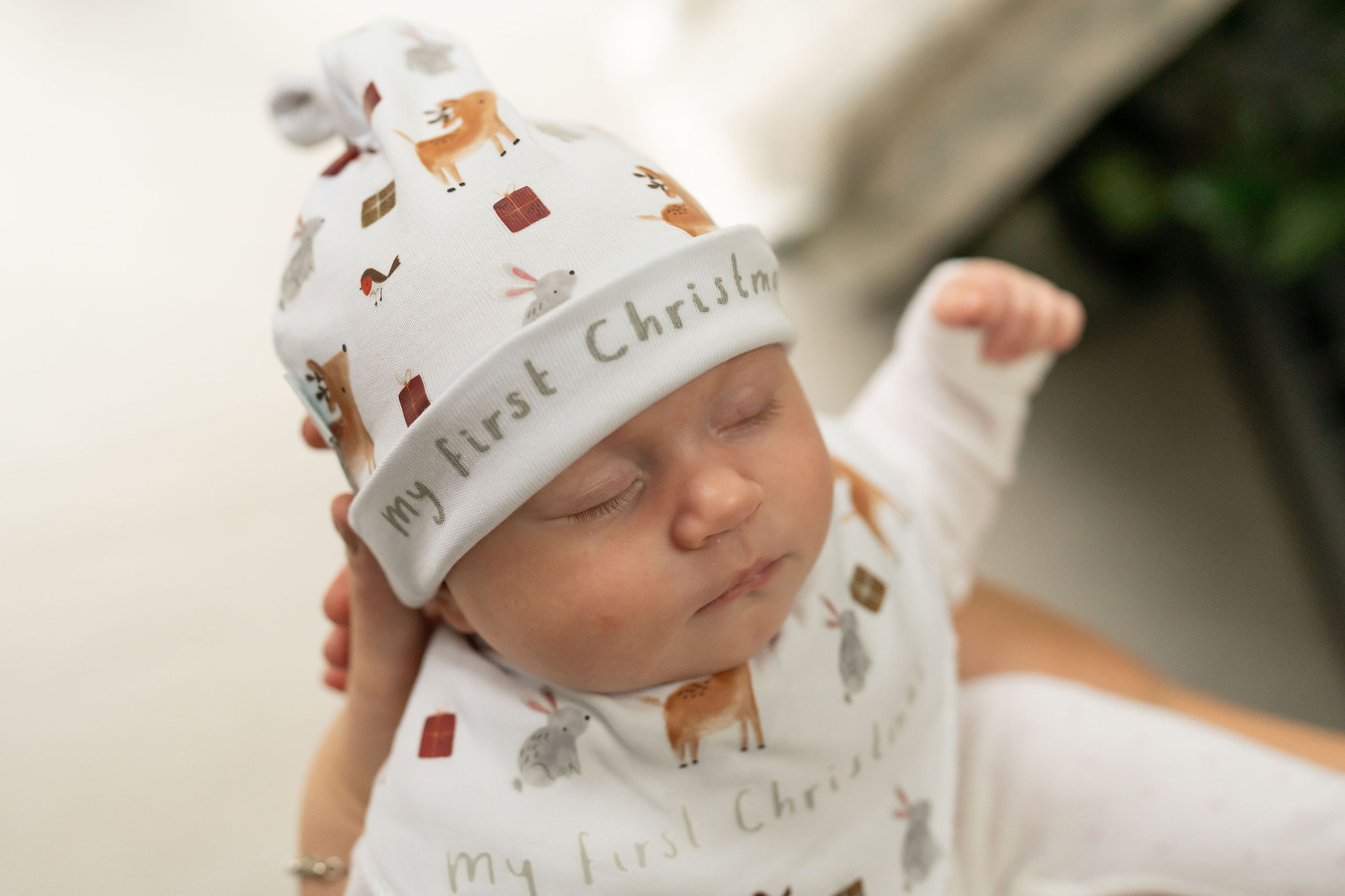 My First Christmas Winter Animals Hat - Image 4
