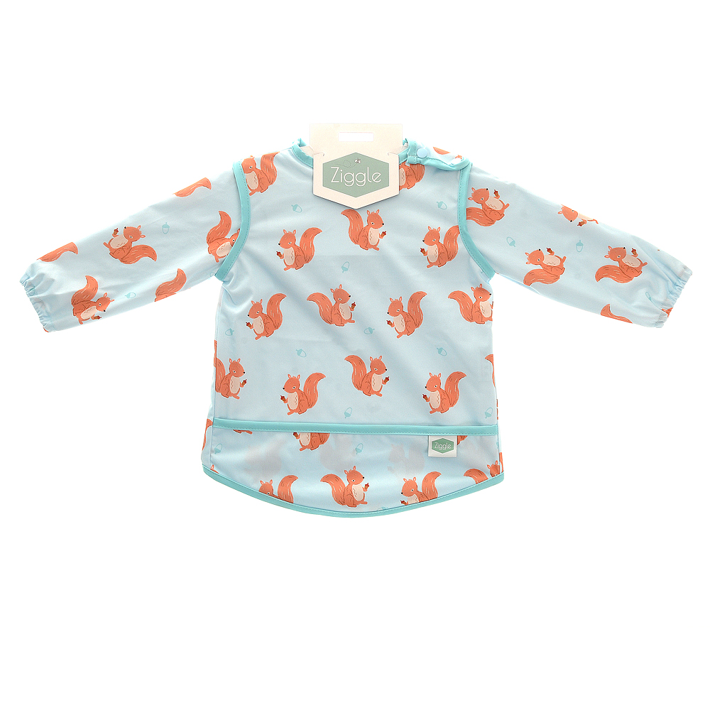 Coverall Feeding Bib Squirrels - Image 4