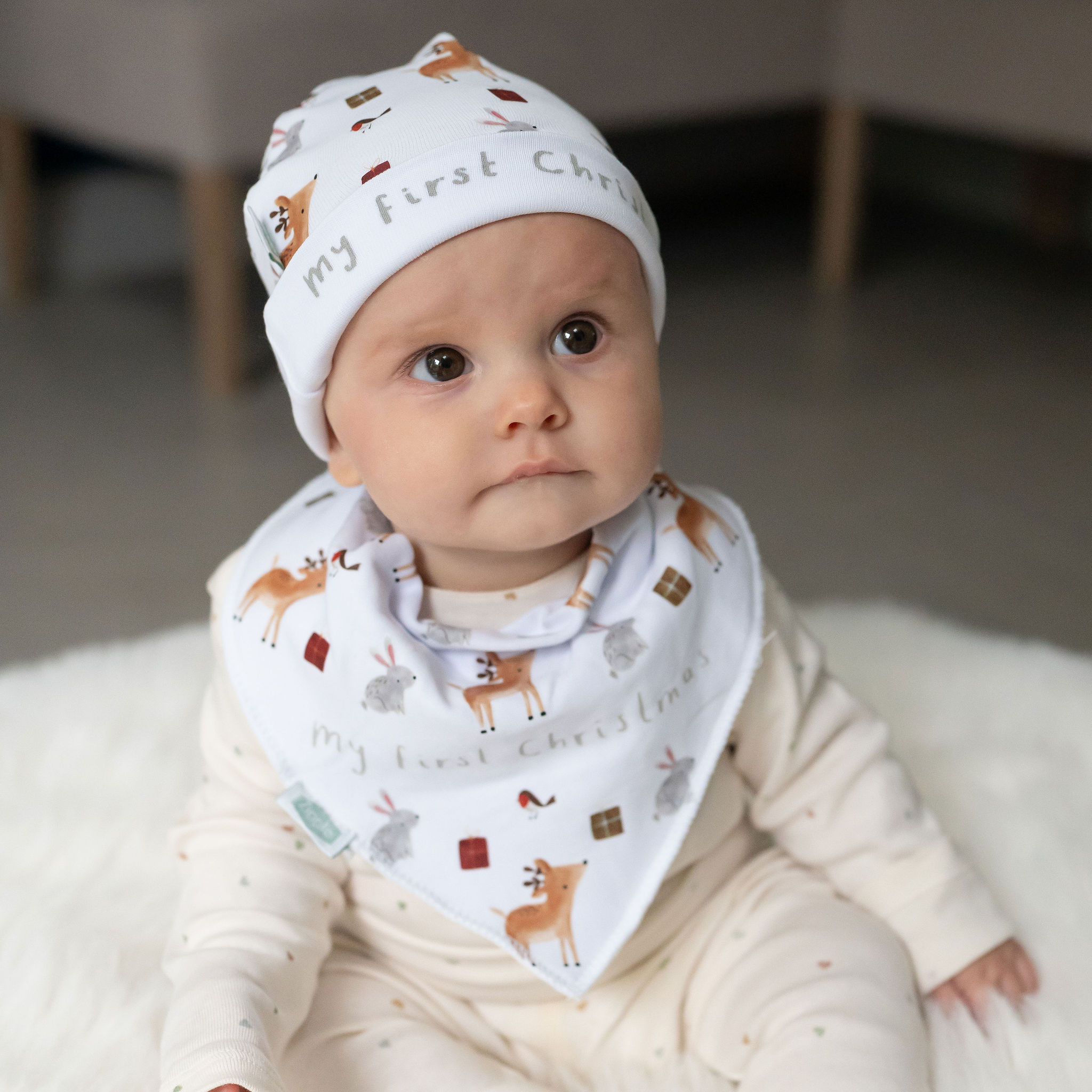 My First Christmas Winter Animals Hat - Image 3