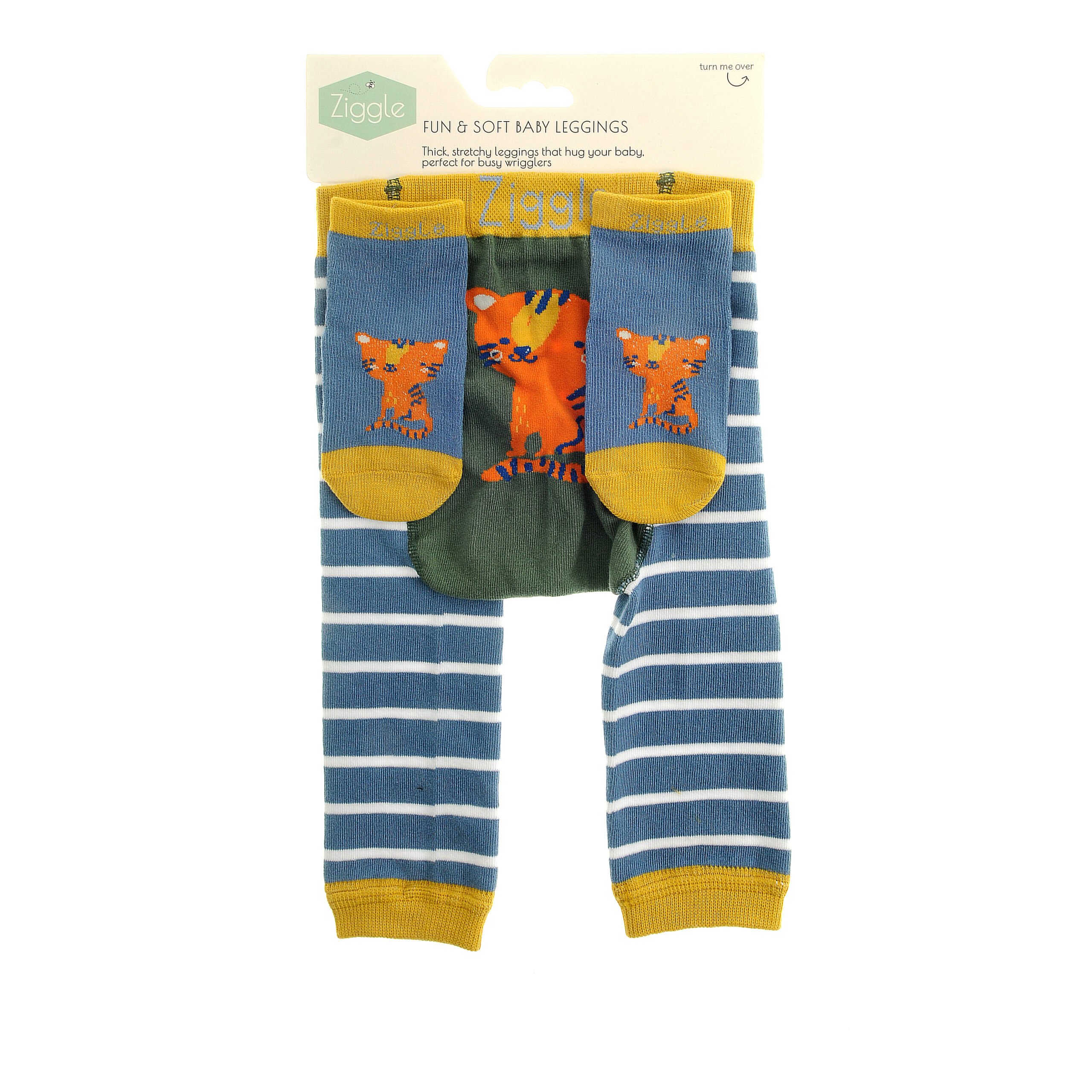 Savanna Tiger Leggings and Socks Set