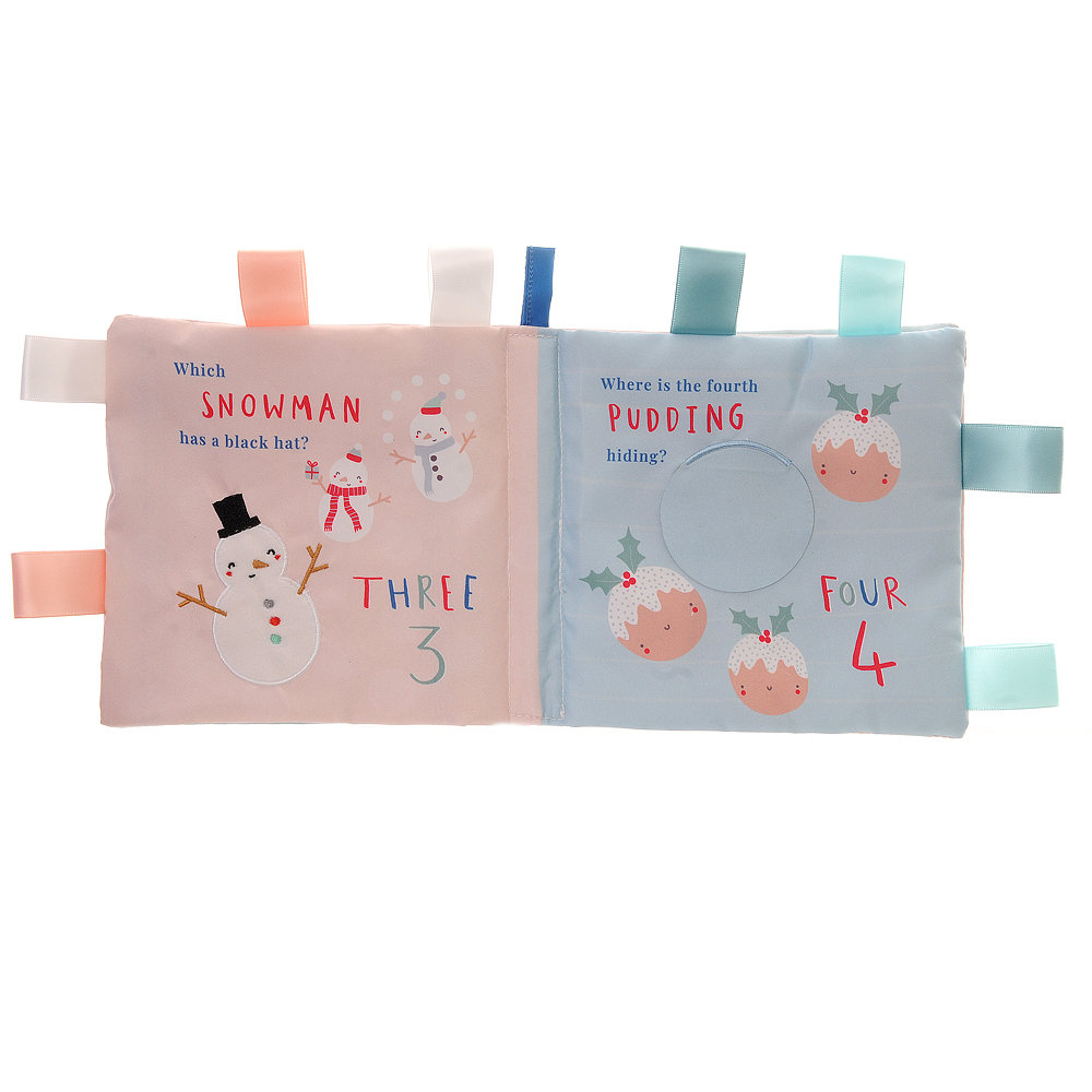 Christmas Counting Soft Book Mint - Image 4