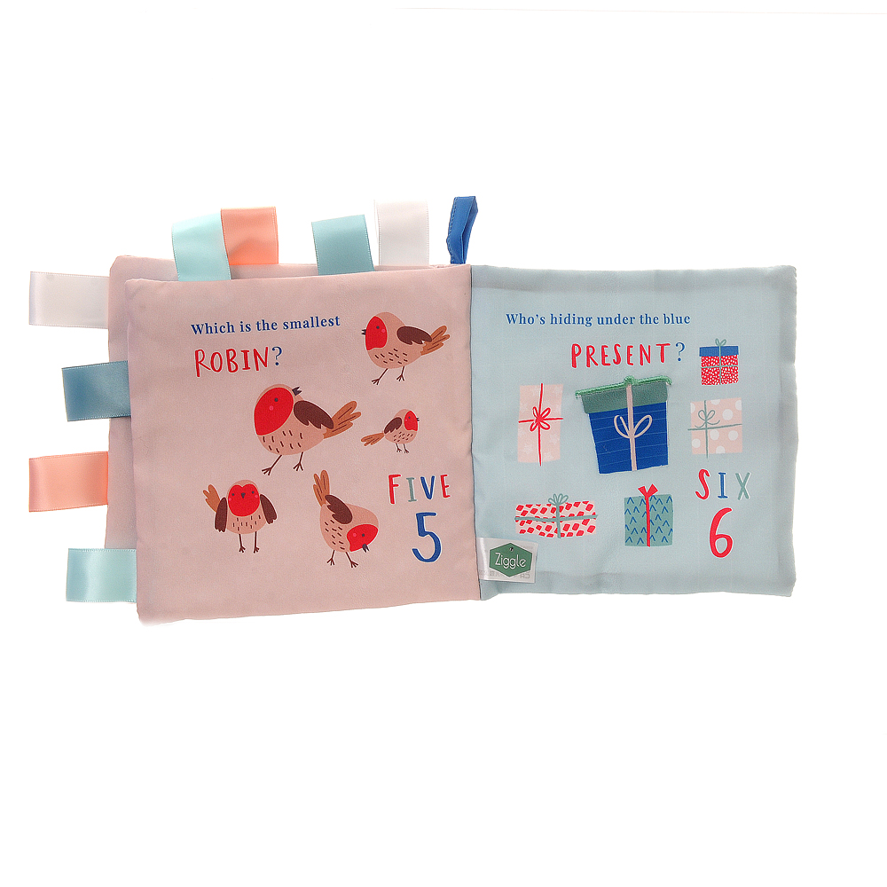 Christmas Counting Soft Book Mint - Image 5