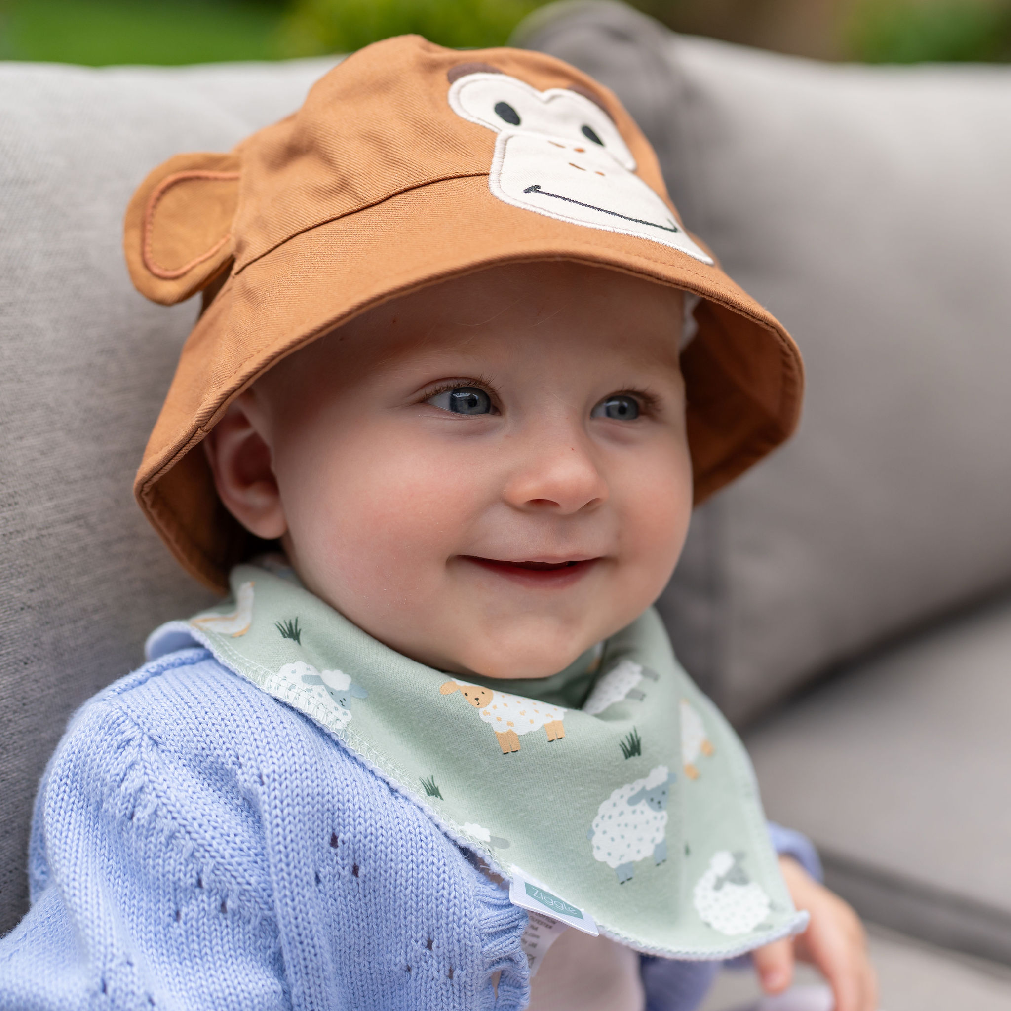 Monkey Face Sun Hat - Image 2
