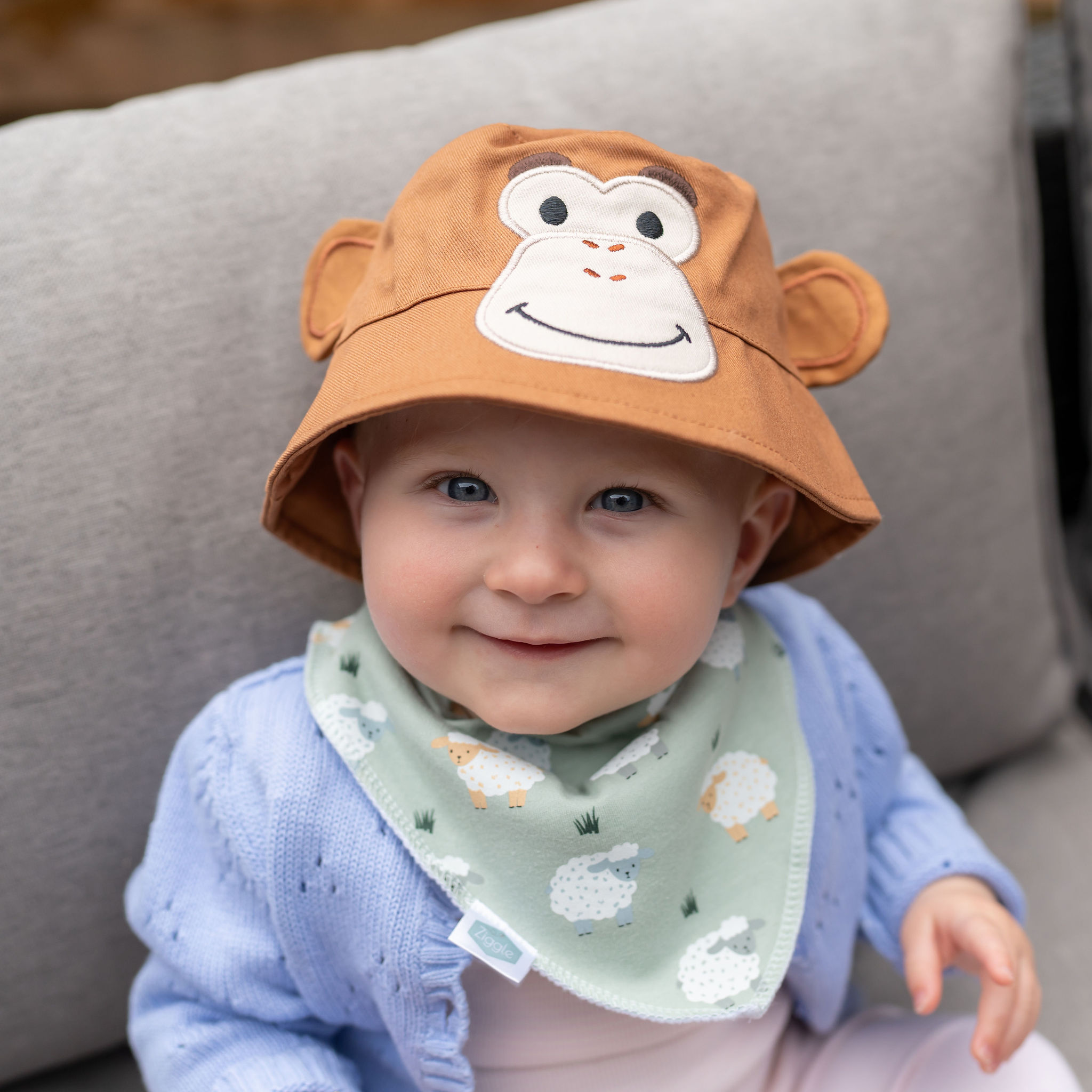 Monkey Face Sun Hat - Image 4