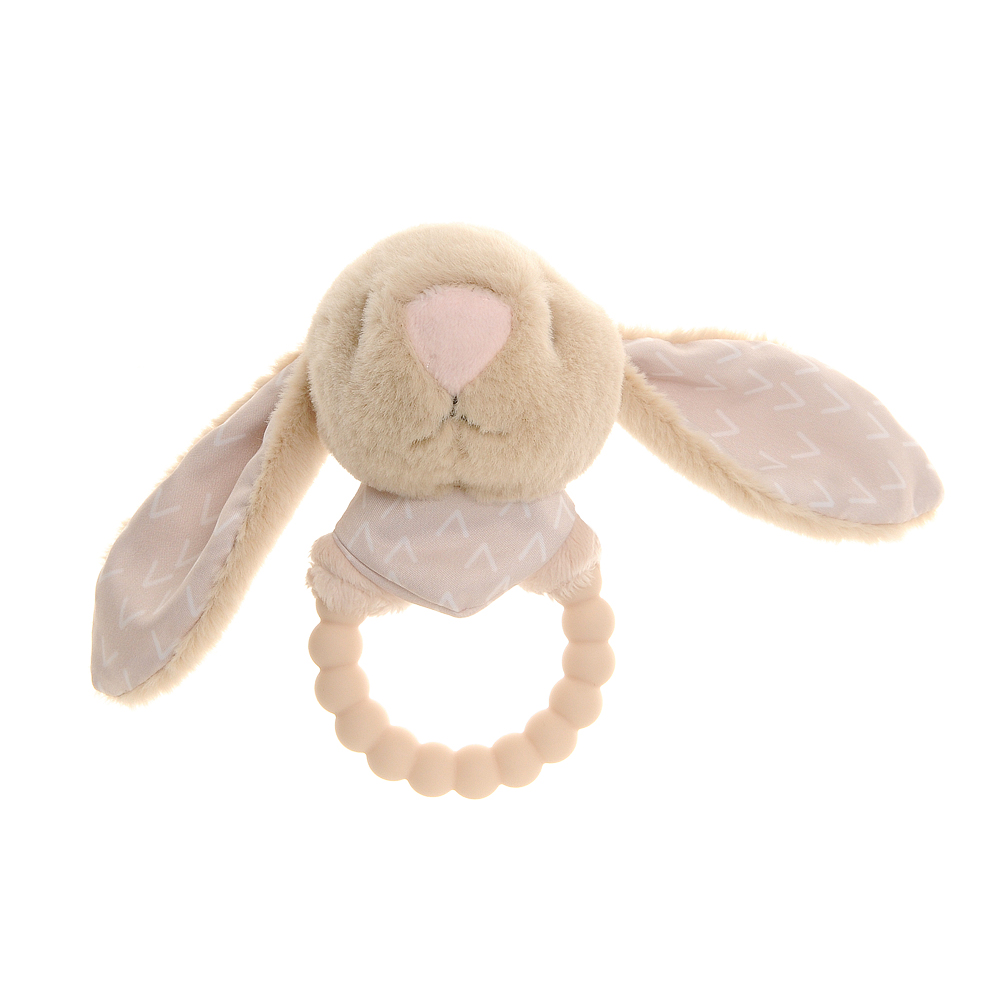 Gift set: Bib Rattle Washcloth Bunnies - Image 3
