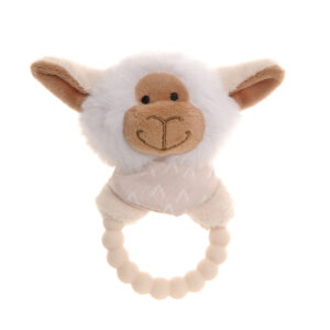 Sheep Plush Baby Rattle