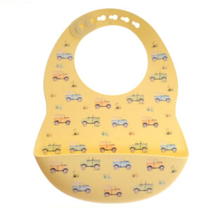 Catch It Silicone Bib Farm Vehicles
