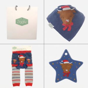 Festive Highland Cow Keepsake Set - 20% off & free Gift Bag